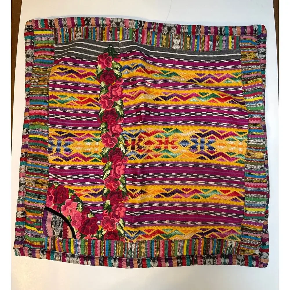 World Market Global Inspired Throw Pillow Covers Artisan Handcrafted Boho Chic